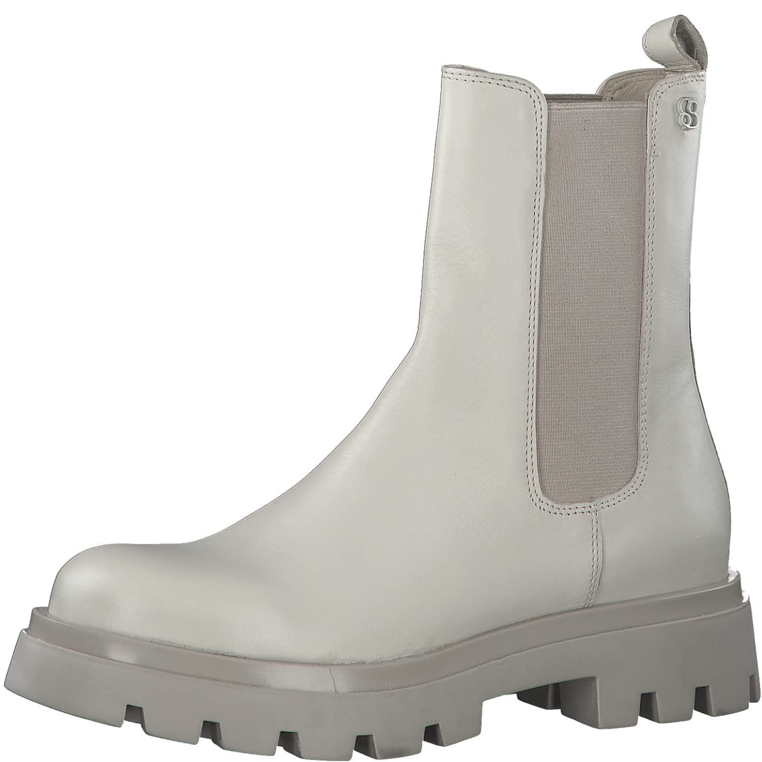 s.Oliver Women's Chelsea Boots 5-5-25414-29, cream, 5 UK