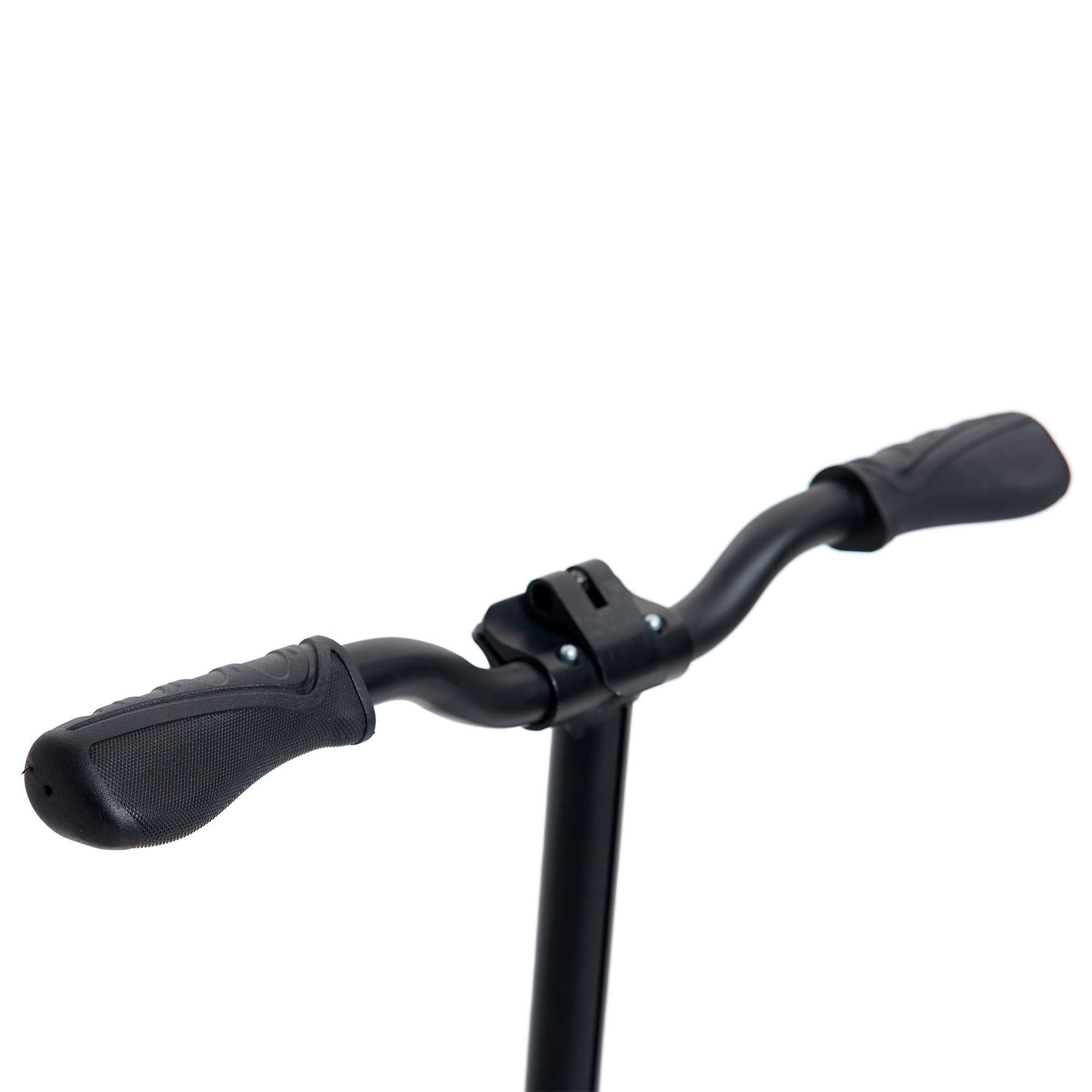 BLACKWHEELS ZOOM Monopattino da Città – Ruote Grandi 200mm, Pieghevole, Ammortizzato, Manubrio Regolabile in Altezza, Telaio Leggero in Alluminio, Guida Confortevole su Ogni Superficie