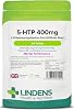 Lindens - 5 HTP 400mg, 60 Tablets - 1-A-Day, UK Made - 50mg Griffonia Simplicifolia Seed Extract 8:1, with Vitamin B5 - Mental Performance - Letterbox Friendly, Vegan