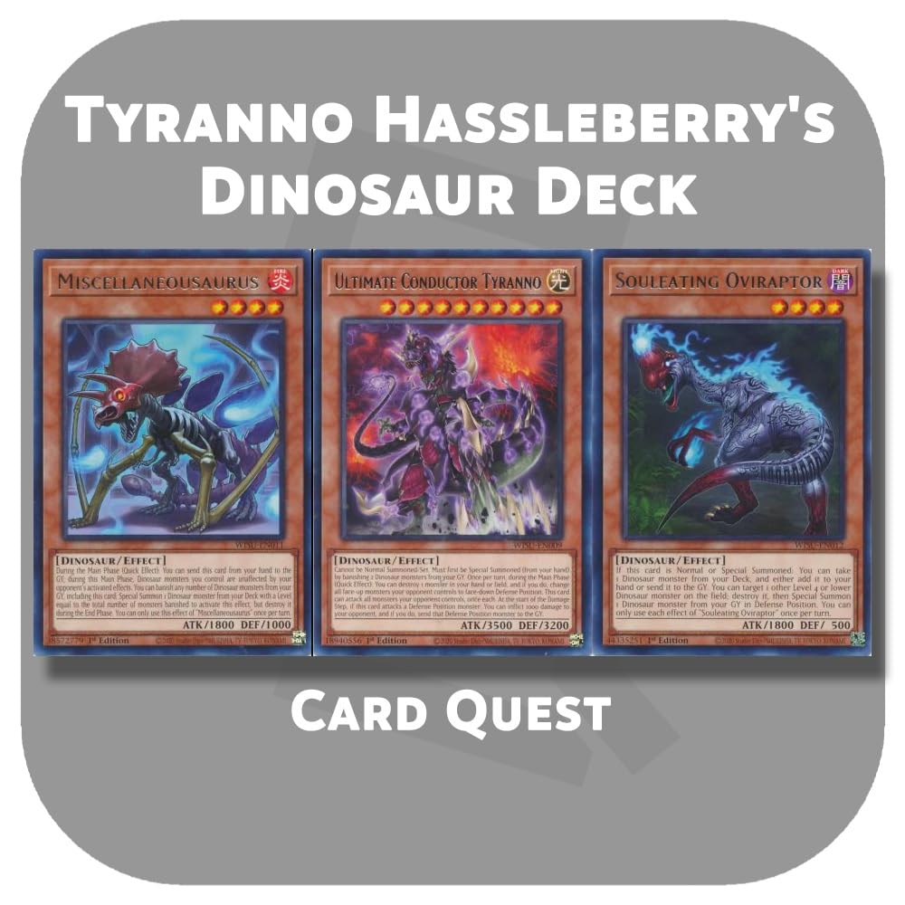 Amazon.com: Complete Custom Deck for Yu-Gi-Oh! GX - Tyranno