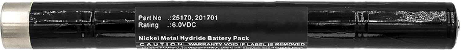 Label on Empire FLB-NCD-3 battery showing part number and rating
