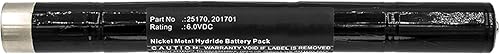 Miniatura 3 de Empire Batería de linterna, compatible con linterna Streamlight SL15X, (Ni-CD, 6V, 1600 mAh) Batería de ultra alta capacidad