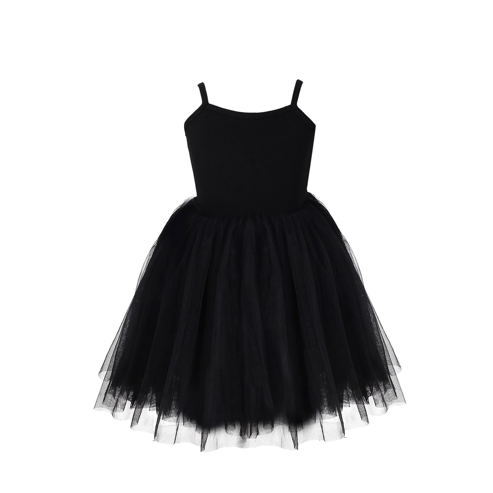 Magic Park 2-6Y Baby Toddler Girl Tulle Dress Sleeveless Tutu Dresses for Girls Birthday Party Clothes Holiday Outfits