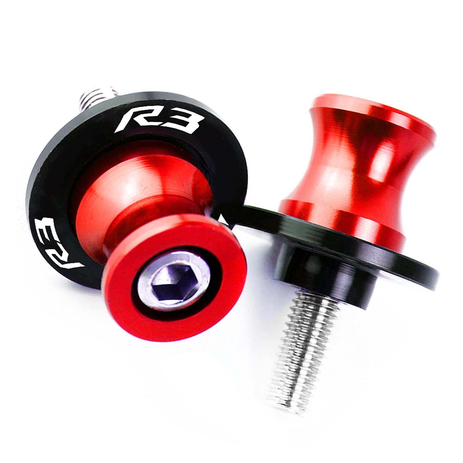 Paddock support bobines bras oscillant 6mm Yamaha YZF R3 levage moto facile