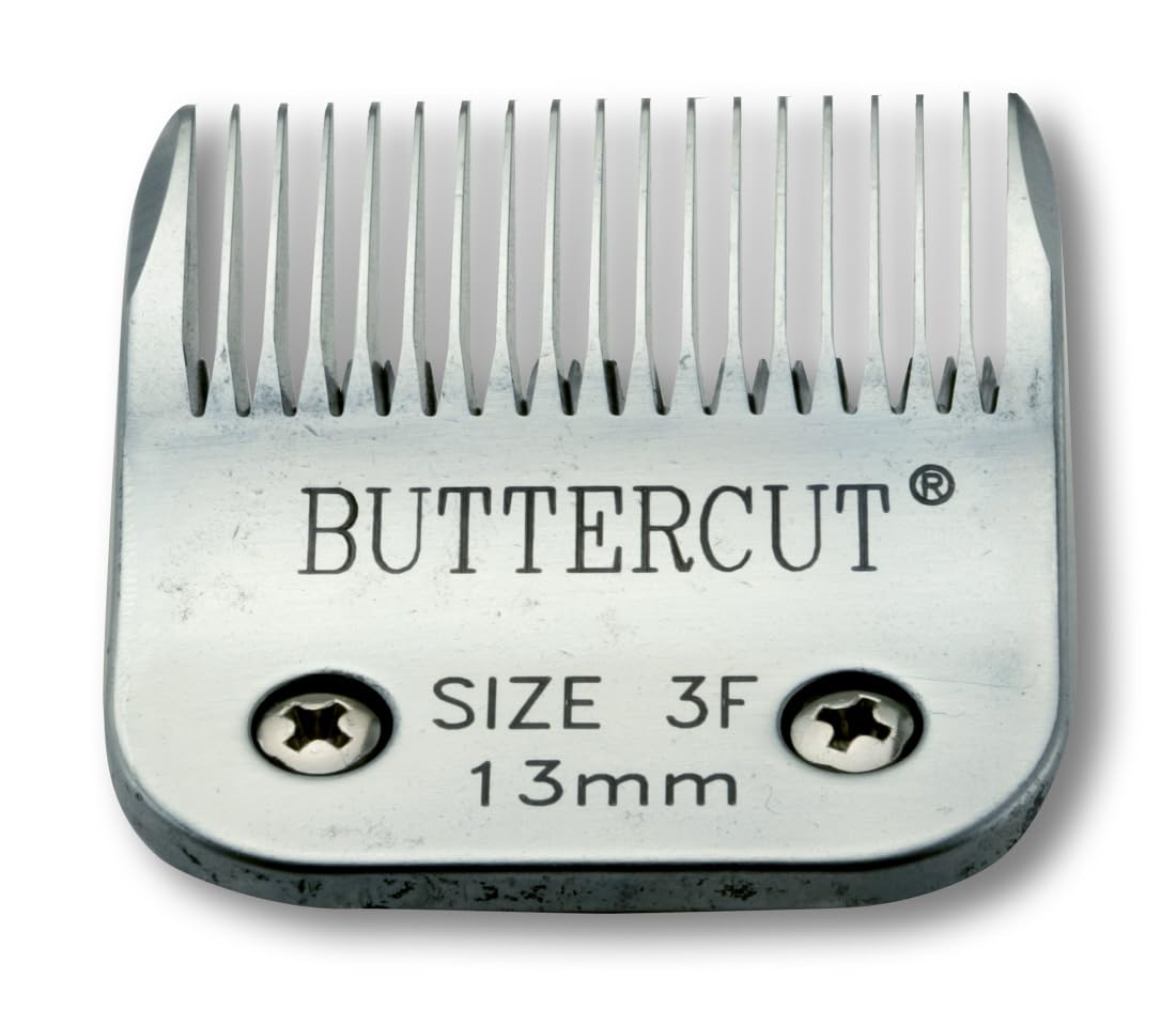 Geib Buttercut Scherklinge für Hundepflege, Größe 3F, Karbonstahlkonstruktion, langlebige Klinge