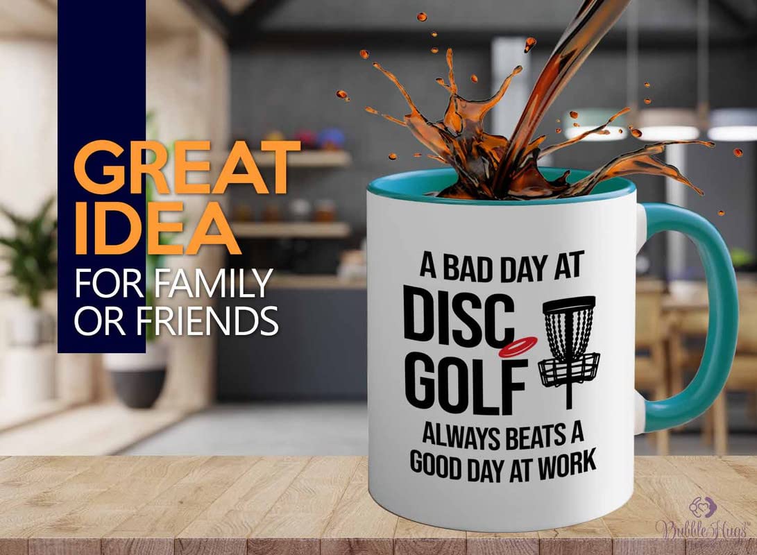 Disc Golf Two Tone Green Edition - Bad Day Disc Golf - Golf Club Player Coach Trainer Tennis Team Partner Athlete