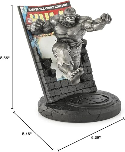 Miniatura 7 de Royal Selangor Figura de estatua #5 de la colección Marvel de peltre de edición limitada de Hulk Marvel Treasury Edition #5