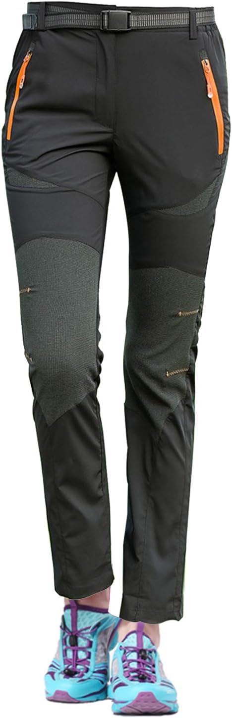 7VSTOHS Womenโs Outdoor Hiking Trousers Breathable Comfortable Walking Pants Spring Summer Autumn Trousers Trekking Climbing Casual Trousers