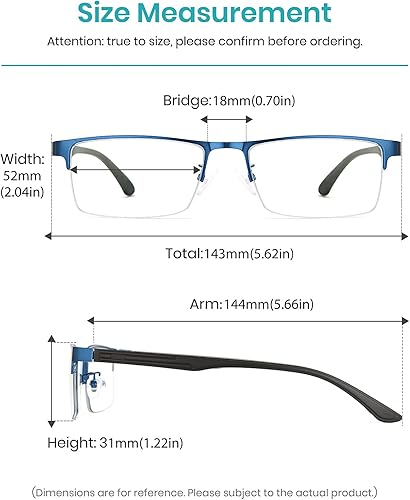 Miniatura 4 de Cyxus Lentes de luz azul 2023 para mujeres y hombres, lentes cuadrados con bloqueo UV, lentes transparentes para juegos de computadora, antifatiga