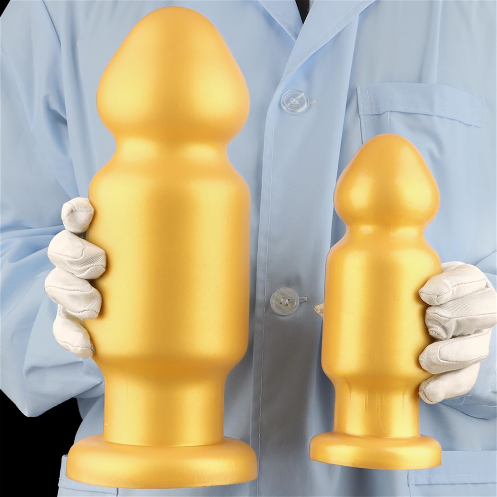 Extra Large Monster Plug Anale Super Large Silicone Anal Plug XXL Butt Plug Giocattolo Anale Enorme Dildo Realistico Dilatatore Dell'ano Fisting Giocattolo del Sesso Anale,L