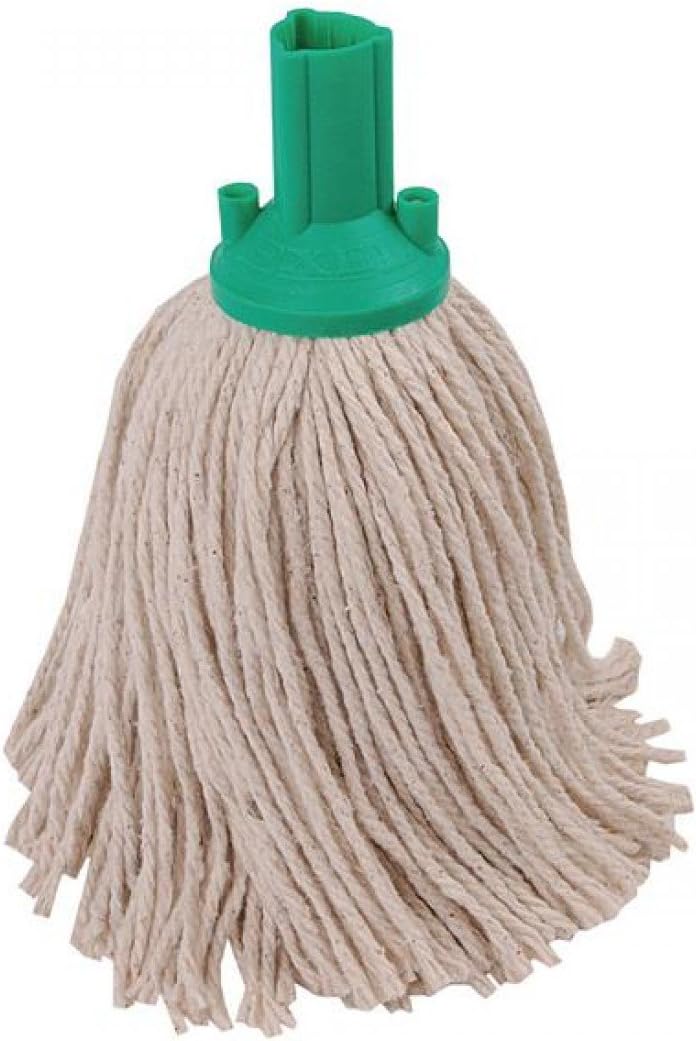 EXEL PYGN2510L Mop Head, 250 g, Green (Pack of 10)