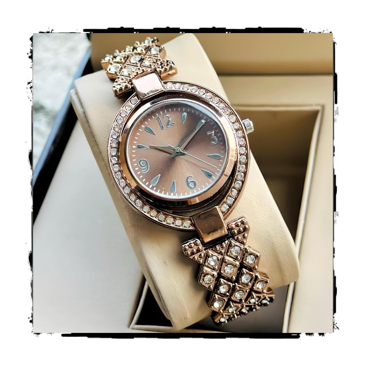 styledose Women Analogue Wrist Watches for Women’s & Girls&Miss&Ladies Diamond Studded Stylish Bracelet Strap