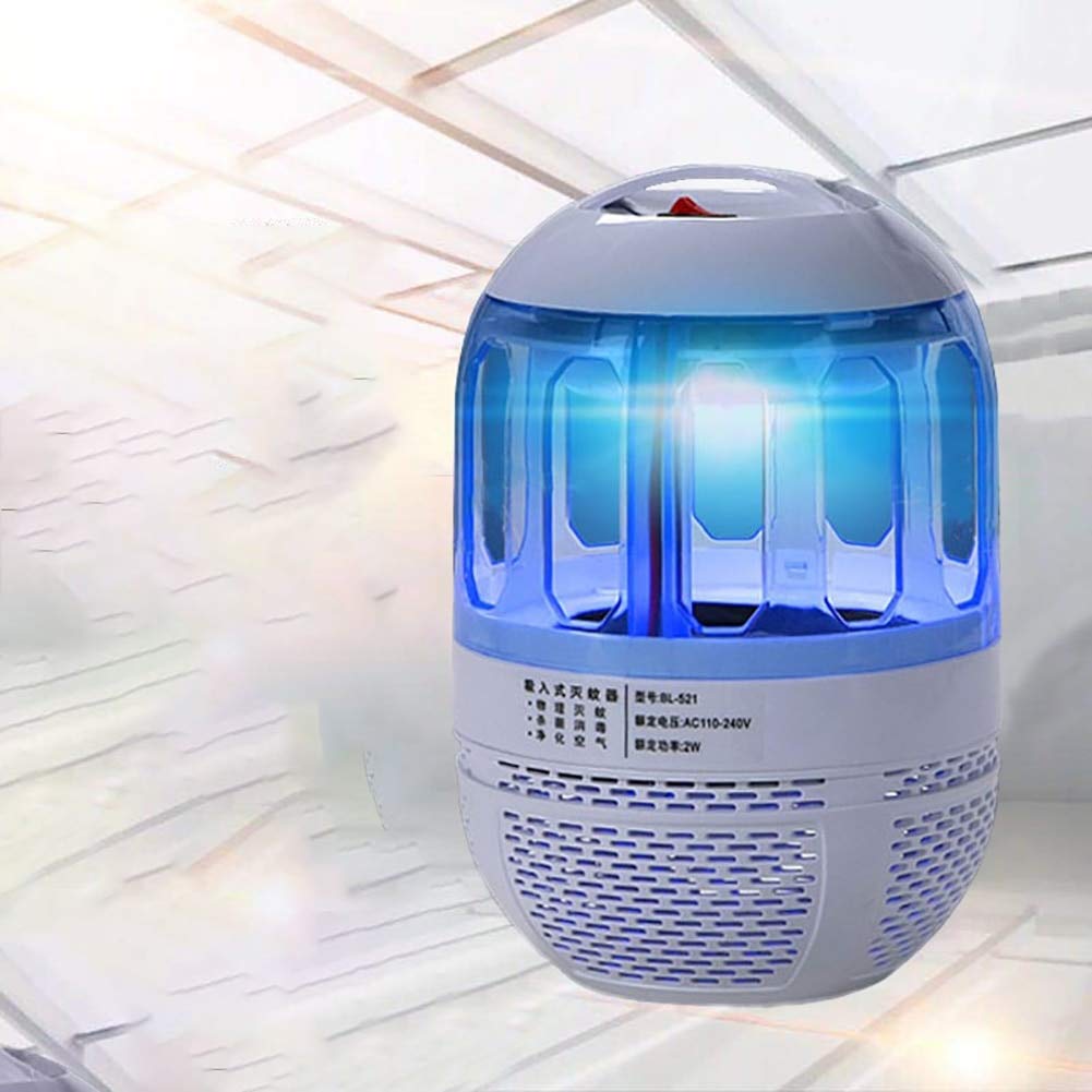 Urządzenie do zabijania komarów odstraszacz pułapka na owady zabijająca komary Uv przenośne wymienne elektryczne USB ładowanie Fly typ ssania Led lampka nocna