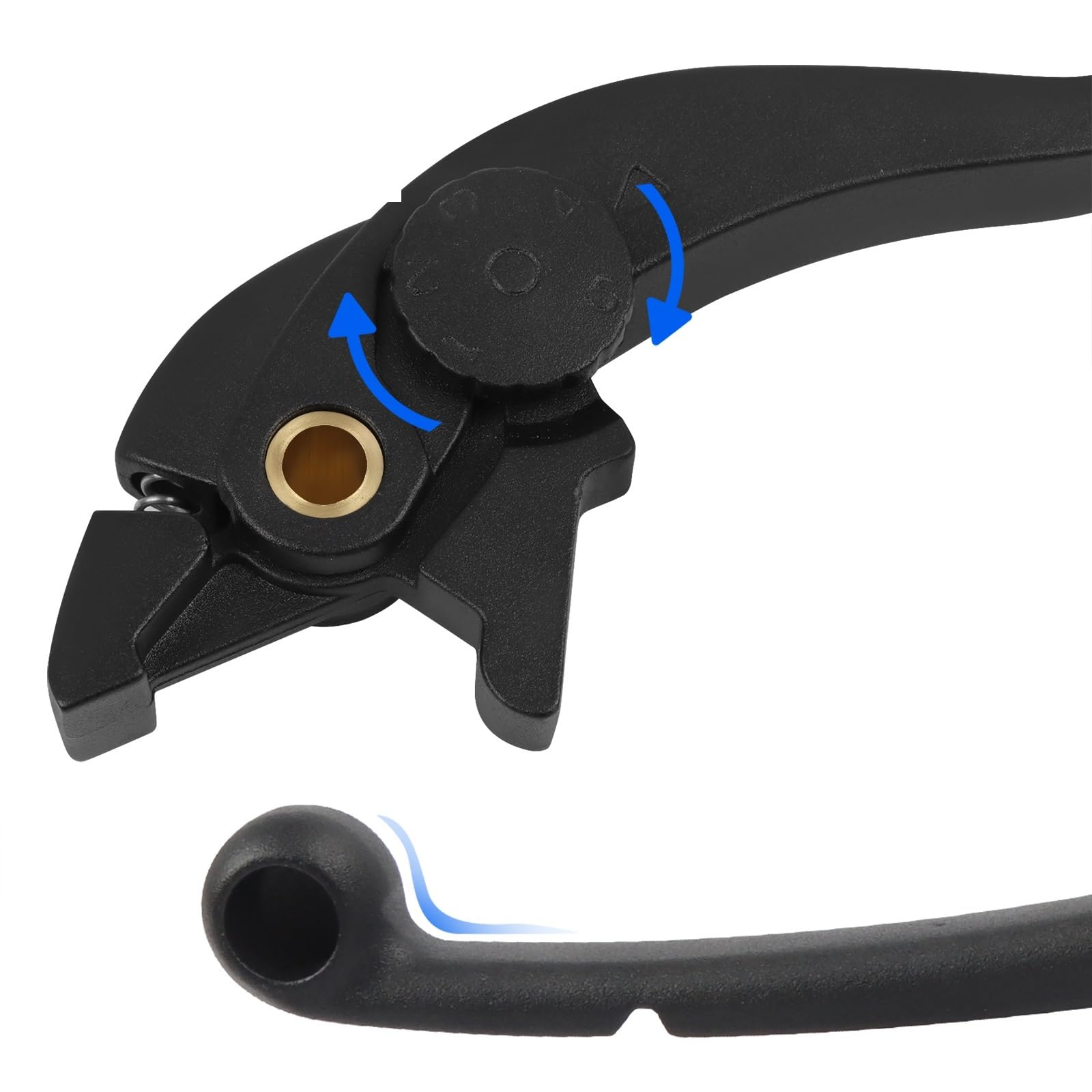 Embrague Maneta Freno Palancas De Embrague De Freno Ajustables Motocicleta para B&MW F750GS F850GS F750 GS F 850 GS F900R F900XR F 900 XR 2018-2023 Motocicleta Manillar Mango (Color : A Set)