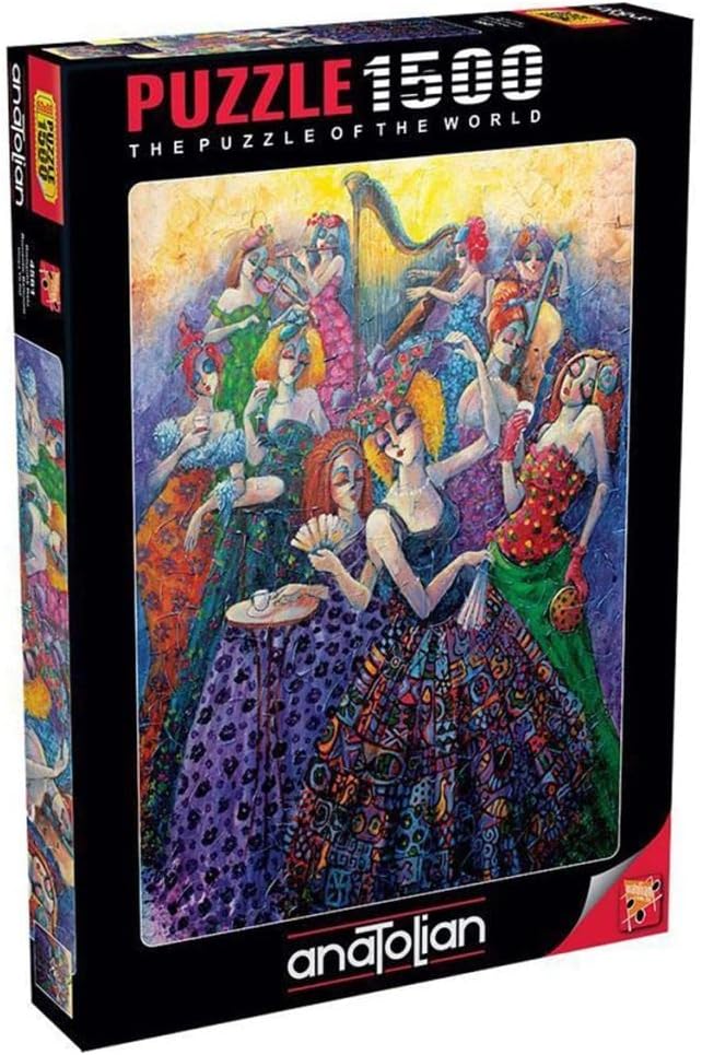 Anatolian Puzzle -Romantic Ballroom 1500 Piece Jigsaw Puzzle # 4561