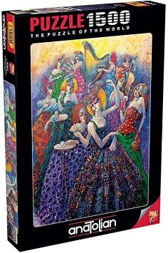 Anatolian Puzzle -Romantic Ballroom 1500 Piece Jigsaw Puzzle # 4561