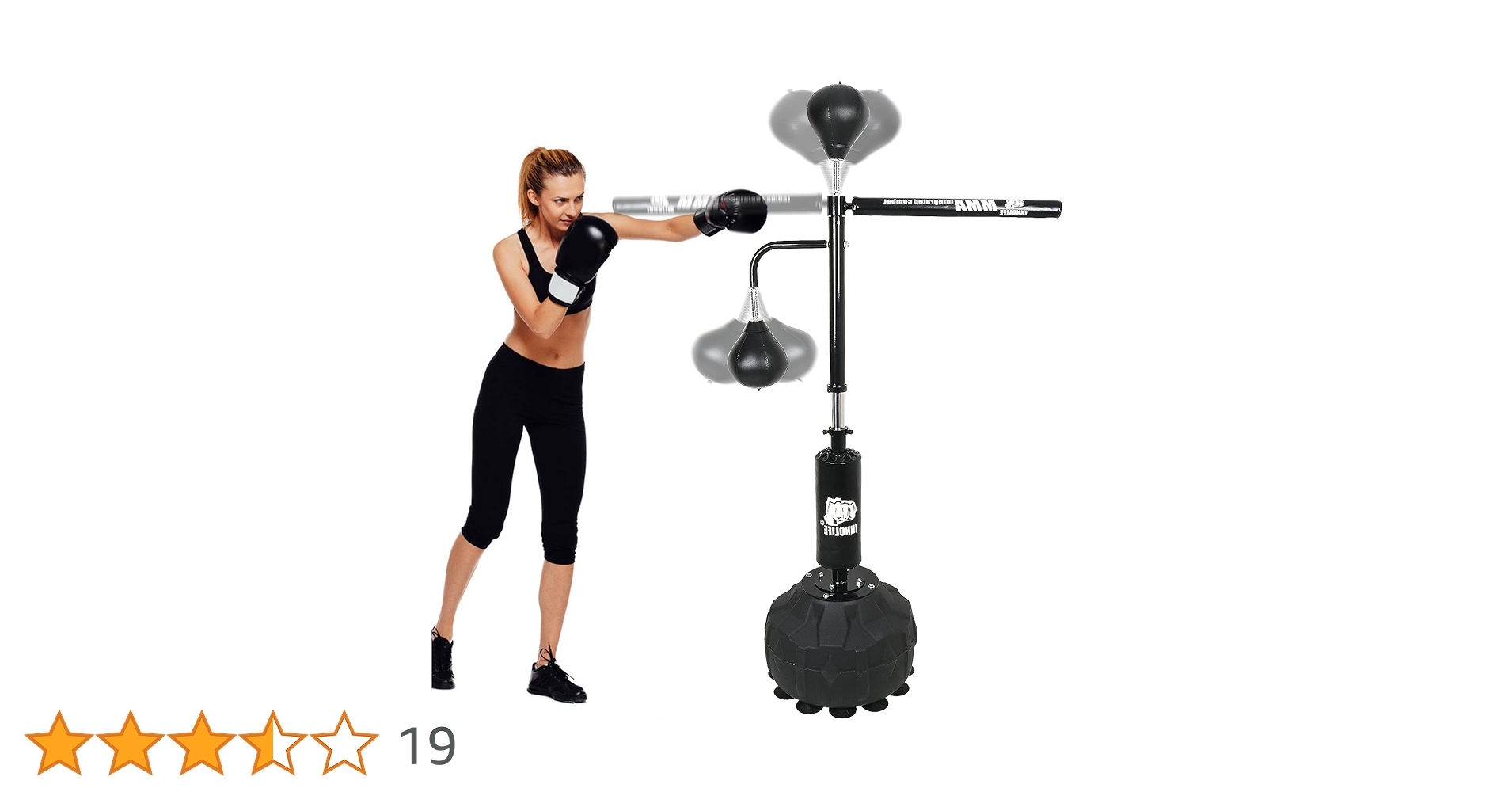 ボクシング3点セット Amazon | ボクシングマシン 壁掛けボクシング360°回転スティック