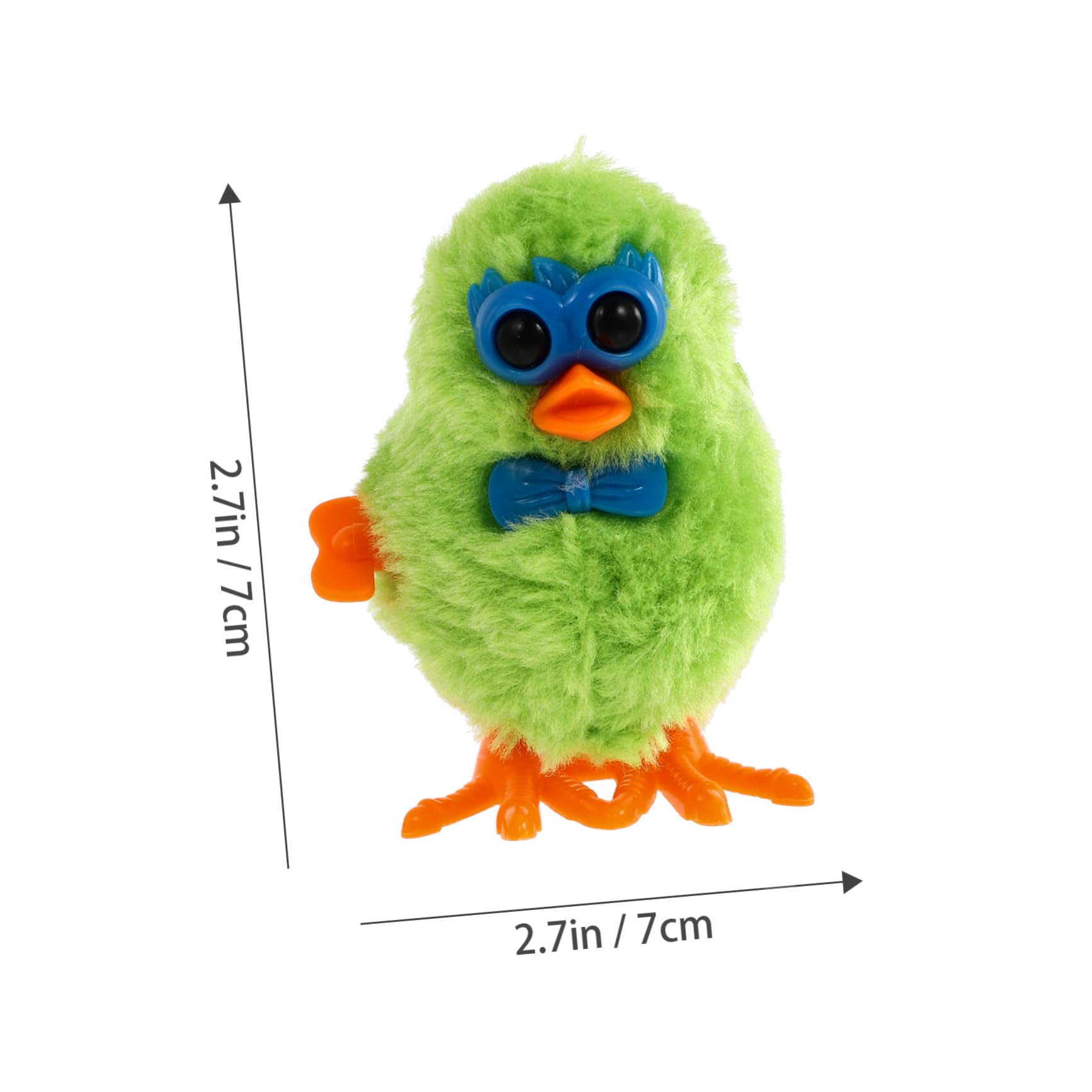 Toddmomy 10Pcs Clockwork Chicken Adorable Wind Up Plaything for Festivals and Birthday and Fun Educational Random Color