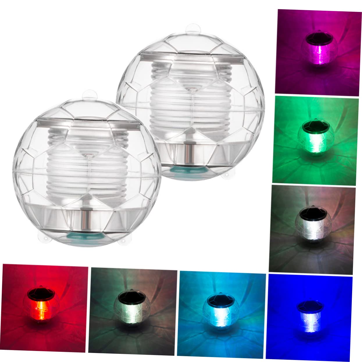 Sosoport 3pezzi Galleggianti Per Piscina Led Impermeabili Per Decorazione e Lampade Galleggianti Per Fontane Accensione