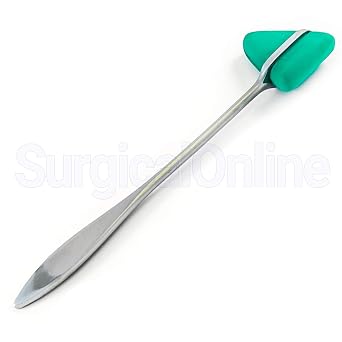 SurgicalOnline Taylor Tomahawk Percussion Reflex Hammer for Neurological Examination (Green)