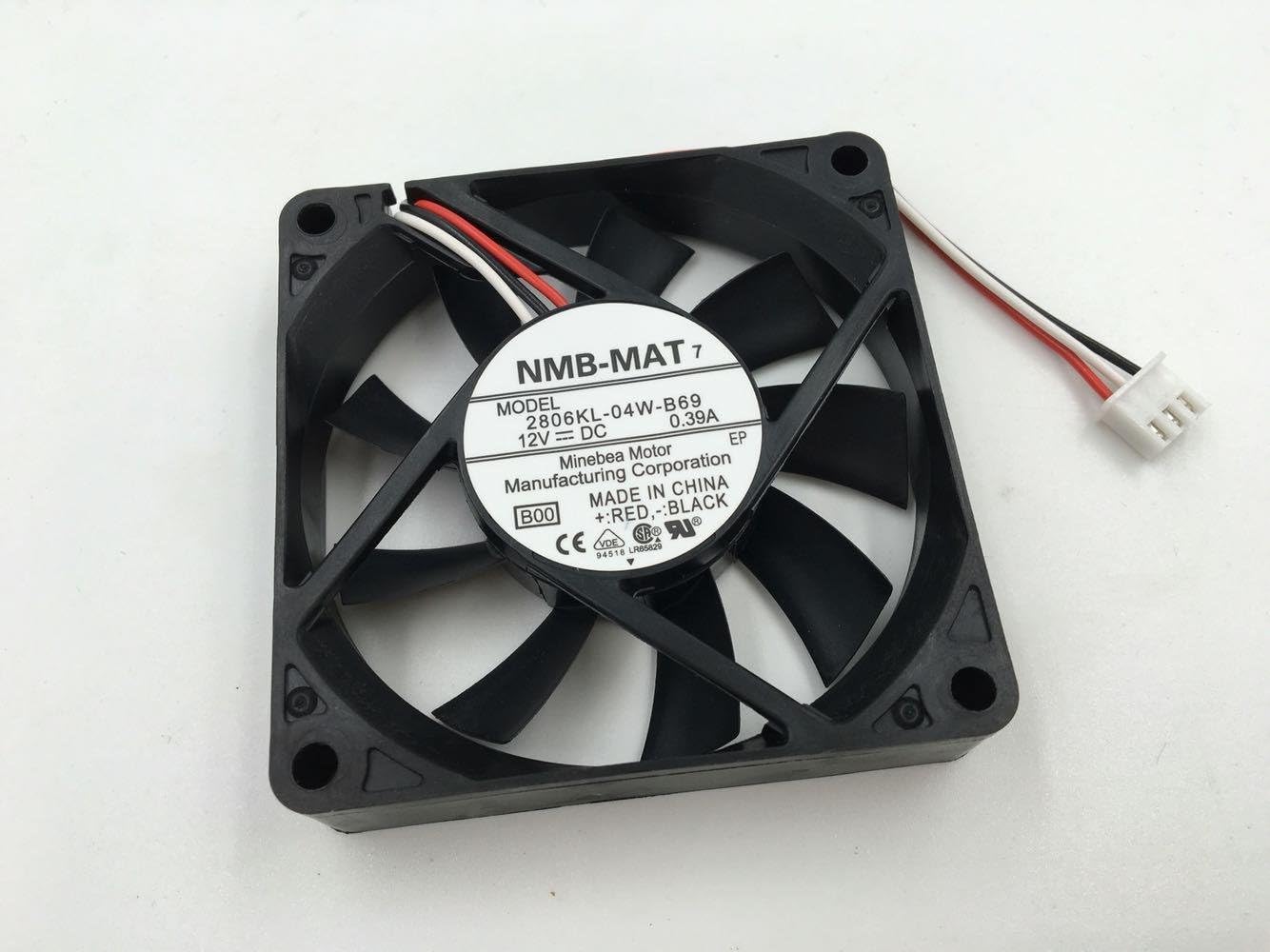 for 2806KL-04W-B39/B40/B50/B56/B59/B69/B86/B89 7015 12V 7CM Fan (2806KL-04W-B69)