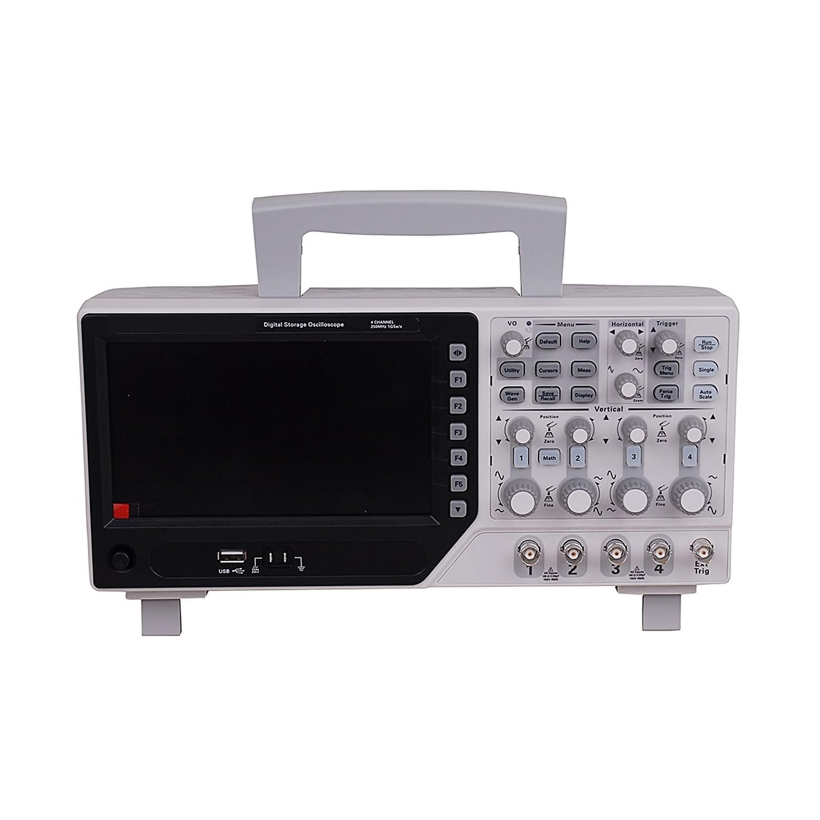 Oscyloskop, Oscyloskop 4-kanałowy Funkcja Automatycznego Zakresu Generator 1GS/s Przechowywanie Kart SD