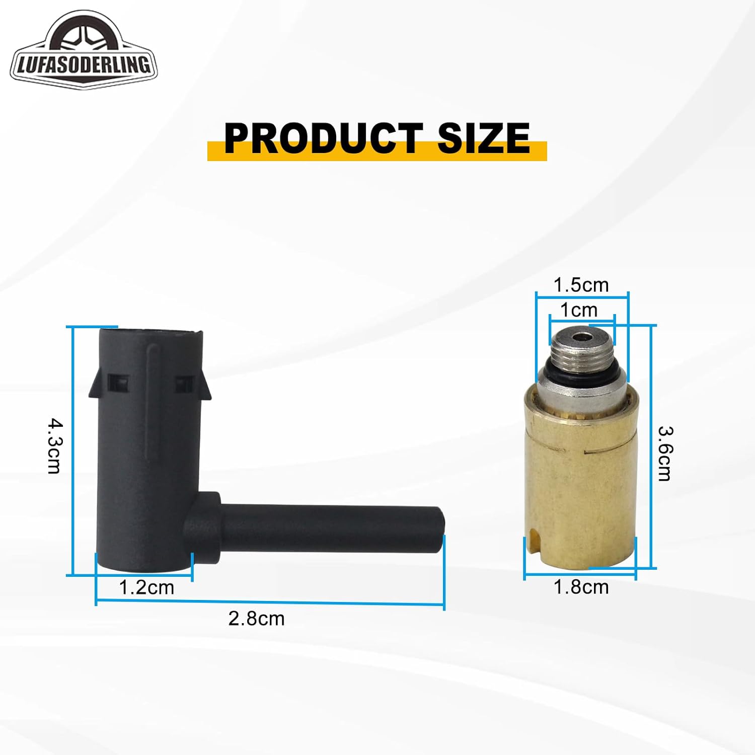 4Pcs Front Air Holding Valve with Air Suspension Strut Elbows Compatible with Jeep Grand Cherokee 68029903AE 68059905AD 68084809AA 7L8616040D