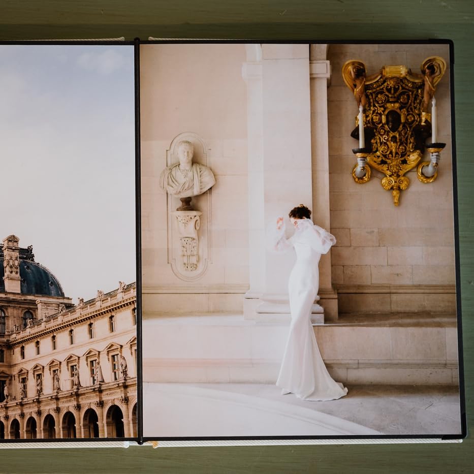 Miniatura 6 de Raxias Albums - Álbum de fotos de montaje automático - Libro de fotos fácil de montar - Adhesivo reposicionable y ajustable - Regalo y recuerdo de