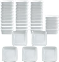 Vista 19 de SOCOSY - Juego de platos de salsa de cerámica multiusos en forma de estrella, platos de condimento, plato de sushi para aperitivos, platos de salsa