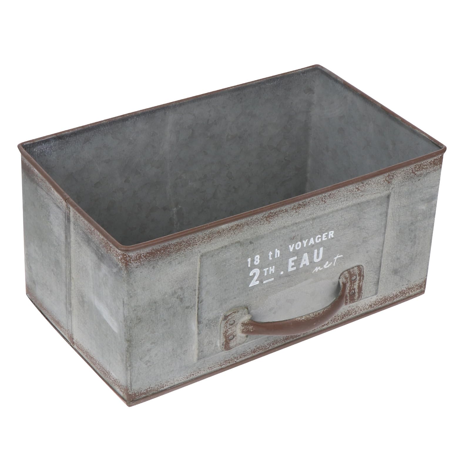 Retro Pflanztopf Schubladen Design 1 Stück aus Eisen für Balkon und Garten