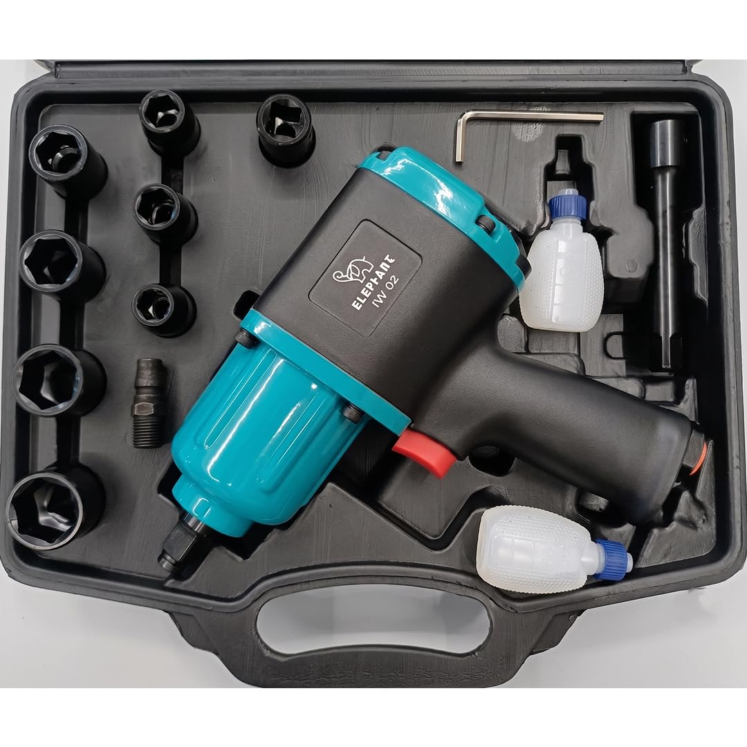 Elephant Heavy Duty 1/2 Inch Impact Wrench IW 02 For Cars-image-43