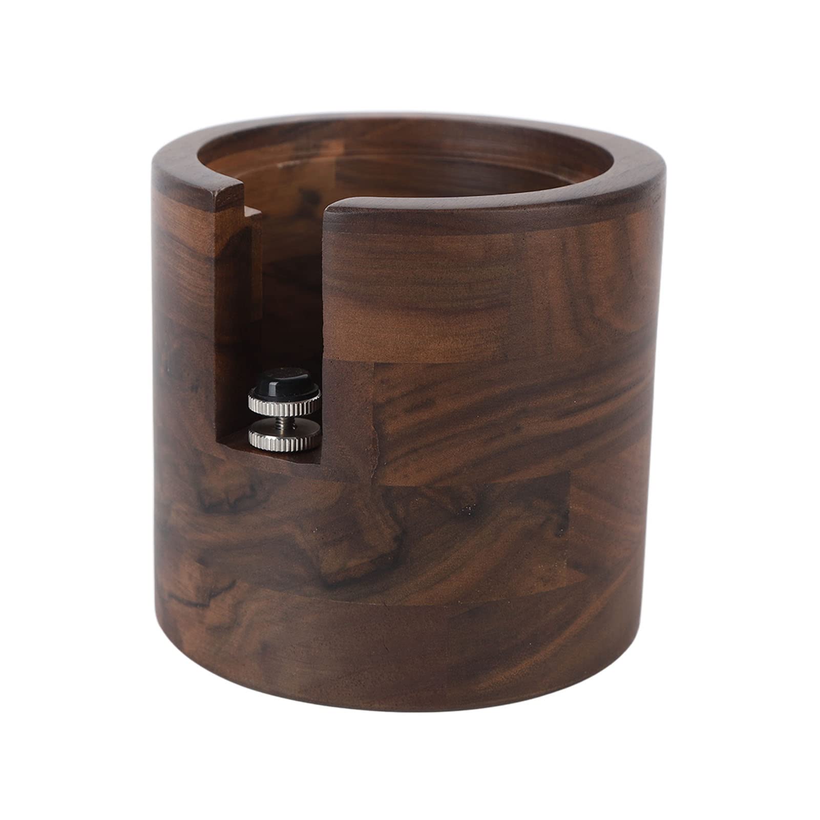 Knock Box, Estación de Apisonamiento de Madera para Café, Almacenamiento de Tapetes, Tamper de 51 mm a 54 mm para Cafés, Restaurantes, Cocinas, Panaderías