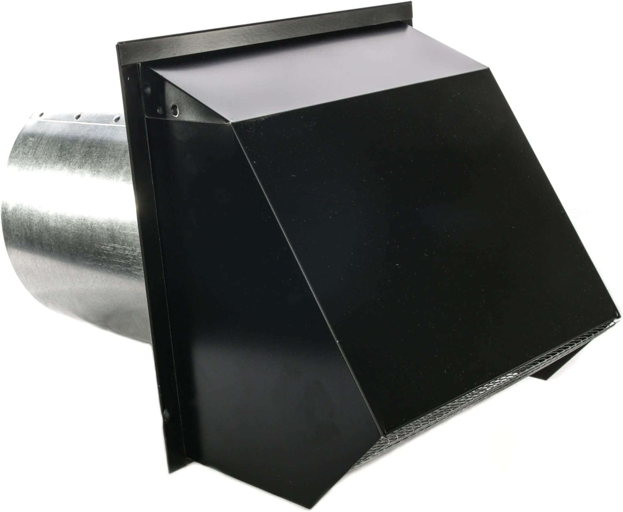 Sponsored Ad - RDP Hooded Wall Vent with Screen and Damper (4 Inch, Black)