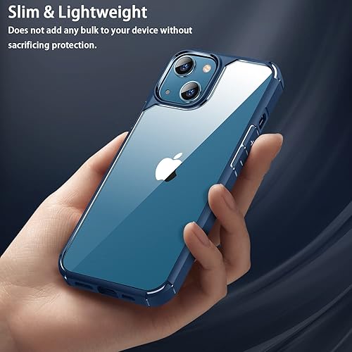 Miniatura 4 de Amizee Funda compatible con iPhone 13 Mini protección de grado militar con protector de pantalla y protector de lente de cámara, carcasa delgada con