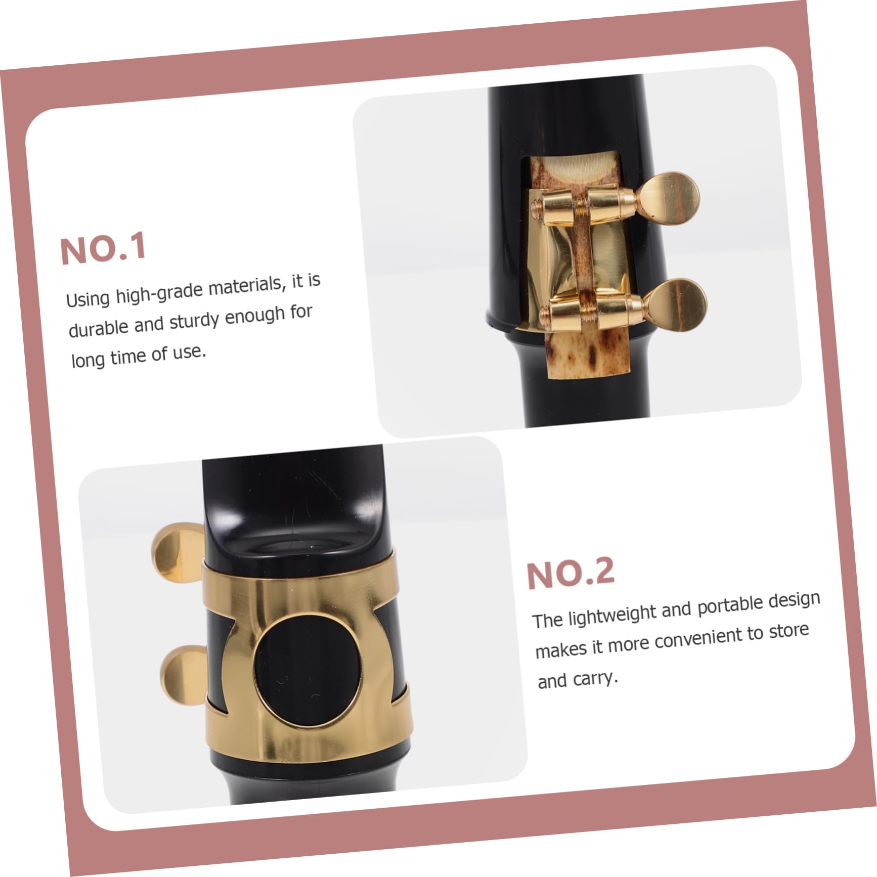 ibasenice 3sets Kit Completo Per Saxofono Cuscinetti Tappi e Accessori Per Musicisti e Studenti