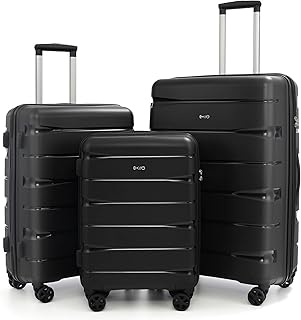 all black luggage