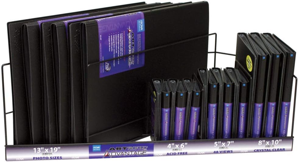 Exclusive Discount 50% Price ProFolio by Itoya, Art Profolio Advantage, 24 Sheets Presentation Book - Portrait, 11 x 14 Inches