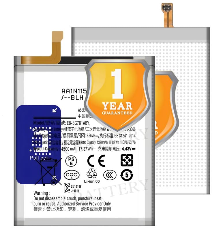 Image of Original EB-BG781ABY Battery for Samsung Galaxy A52 4G (SM-A525F) | A52 5G (SM-A526B) | A52s 5G (SM-A528B) | F52 5G (SM-E5260) | S20 FE 4G (SM-G780F) | S20 FE 5G (SM-G781B) - (4500mAh) 1 Year Warranty