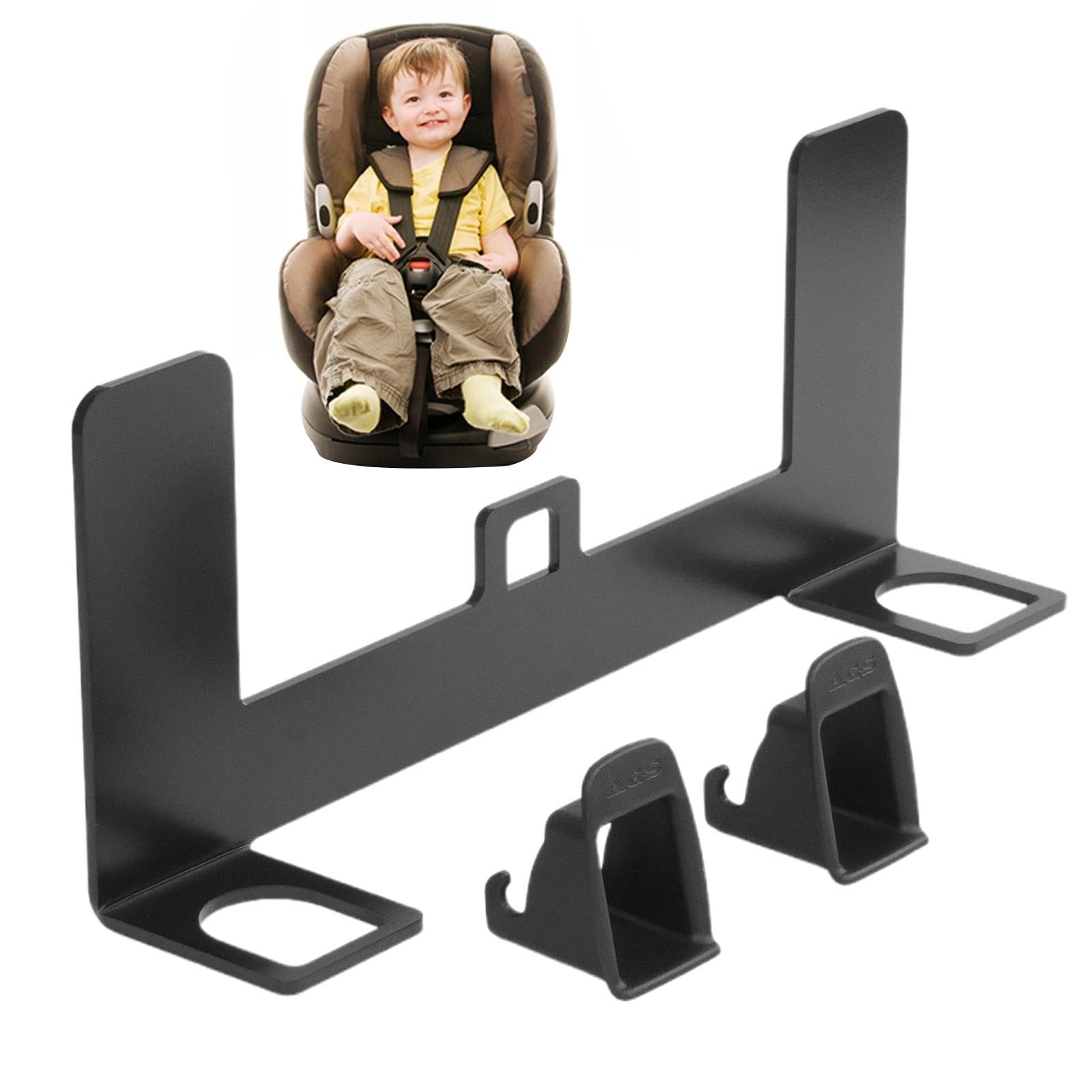 Car Seat Latch, Child Safety Mount, Safety Seat Bracket, Children Safety Base, Car Seat Attaches, Vehicle Safety Seat, Thicken Safety Bracket, Suv Safety Mount for Rv, Suv, Commercial Vehicle, Car