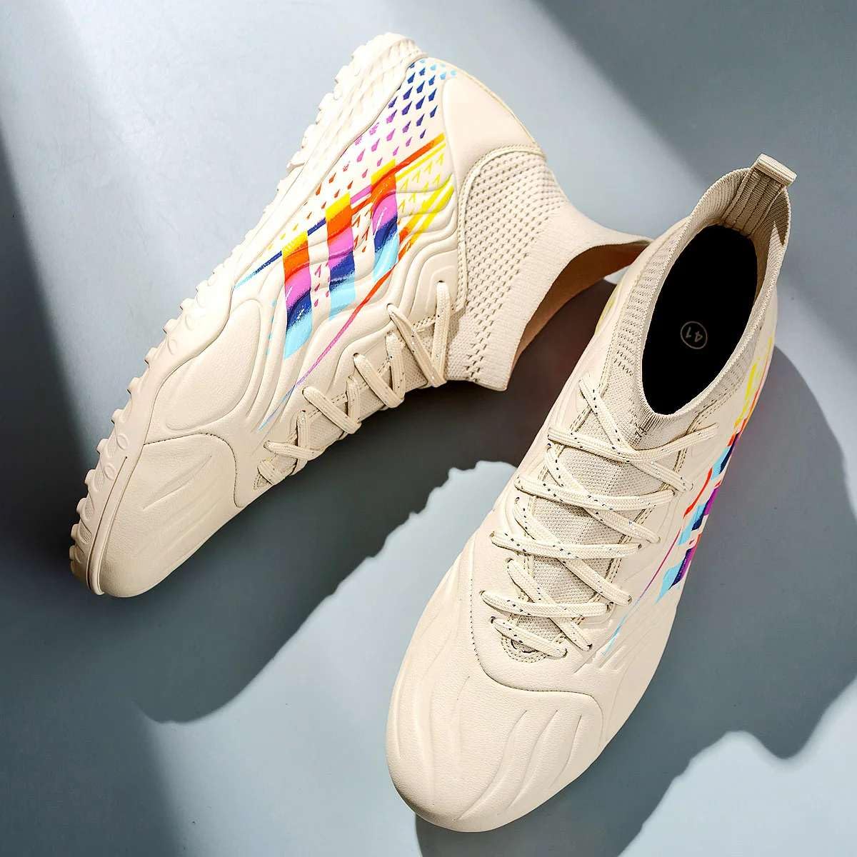 Comfortable Non-Slip Soccer Shoes for Indoor & Outdoor Futsal Football ?? Enhanced Grip & Stability Cleats