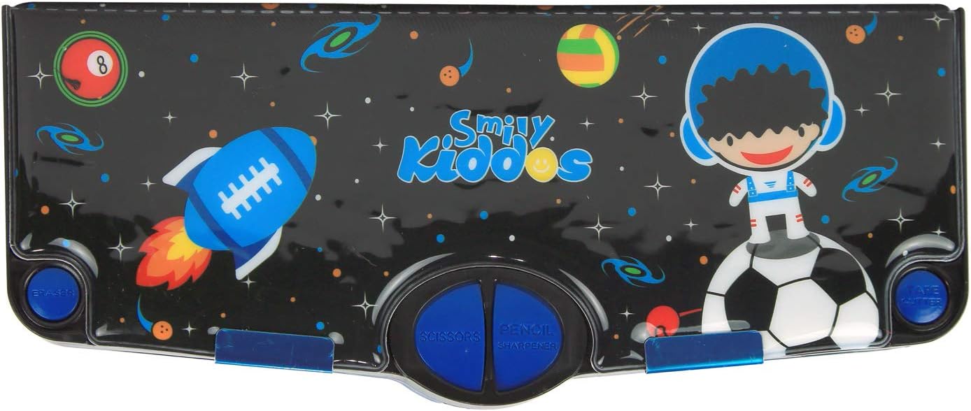 Smily Kiddos Pop Pencil case (Black) Toy Pencil Case Kids Pencil Case School pencil Case