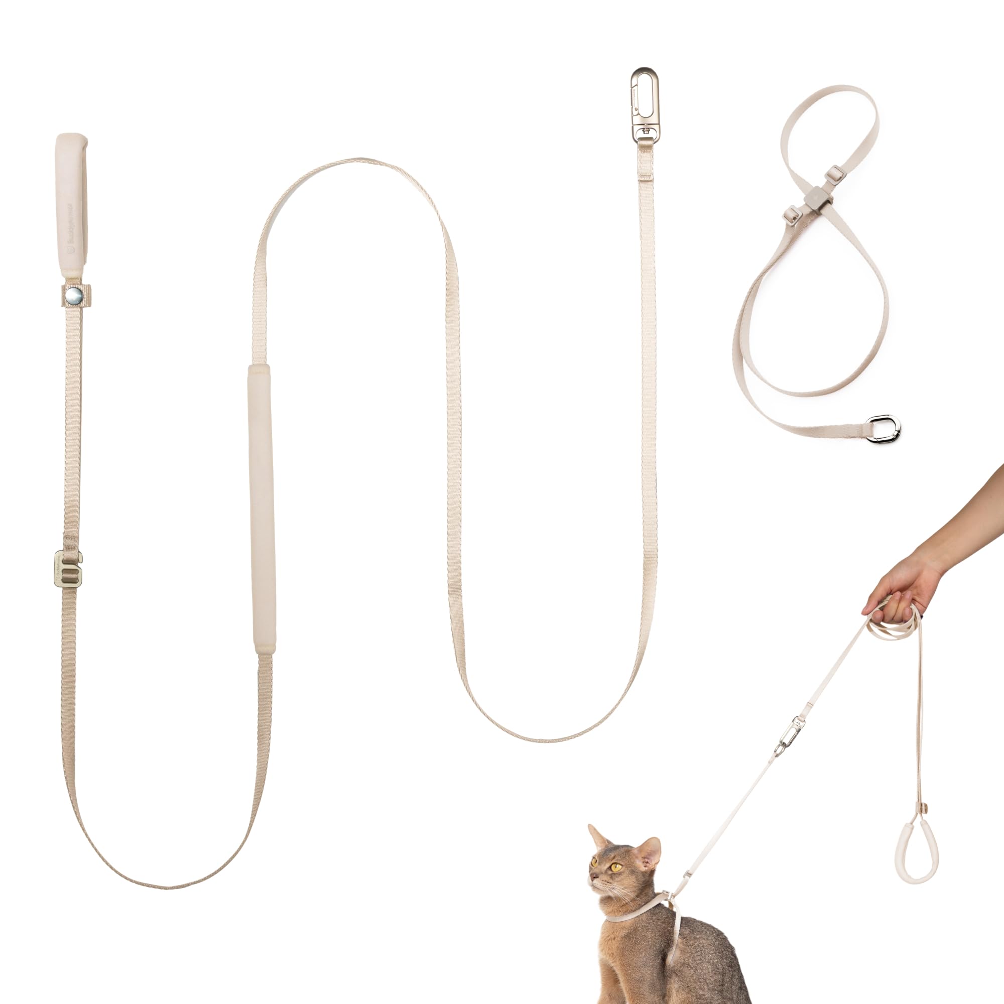 BuddyArmor Cat Harness and Leash Set