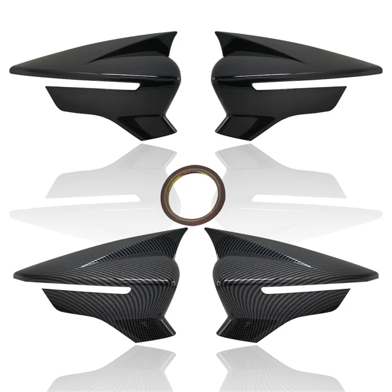 Trim Wing Mirror Cover Deur Spiegel Cap Paar Achteruitkijkspiegel
