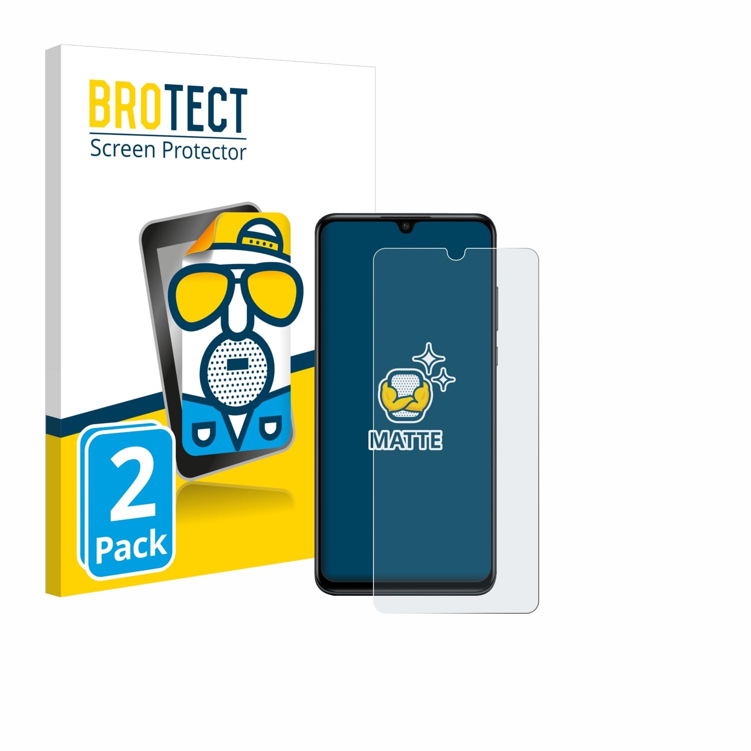 Brotect Pellicola Protettiva Per Huawei P30 Lite/New Edition (2 Pezzi) - Trasparente, Anti-Impronte, Resistente Ai Graffi, Made In Germany - 2