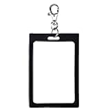 Just 4 Paws Working Animal Clip-On ID Carrier - Fits Standard Size Cards - Clips to Leash, Vest, Collars or Harnesses.