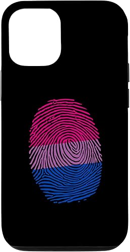 iPhone 1212 Pro Bisexual Pride Bi Sexual Fingerprint LGBTQ Bisexual Case