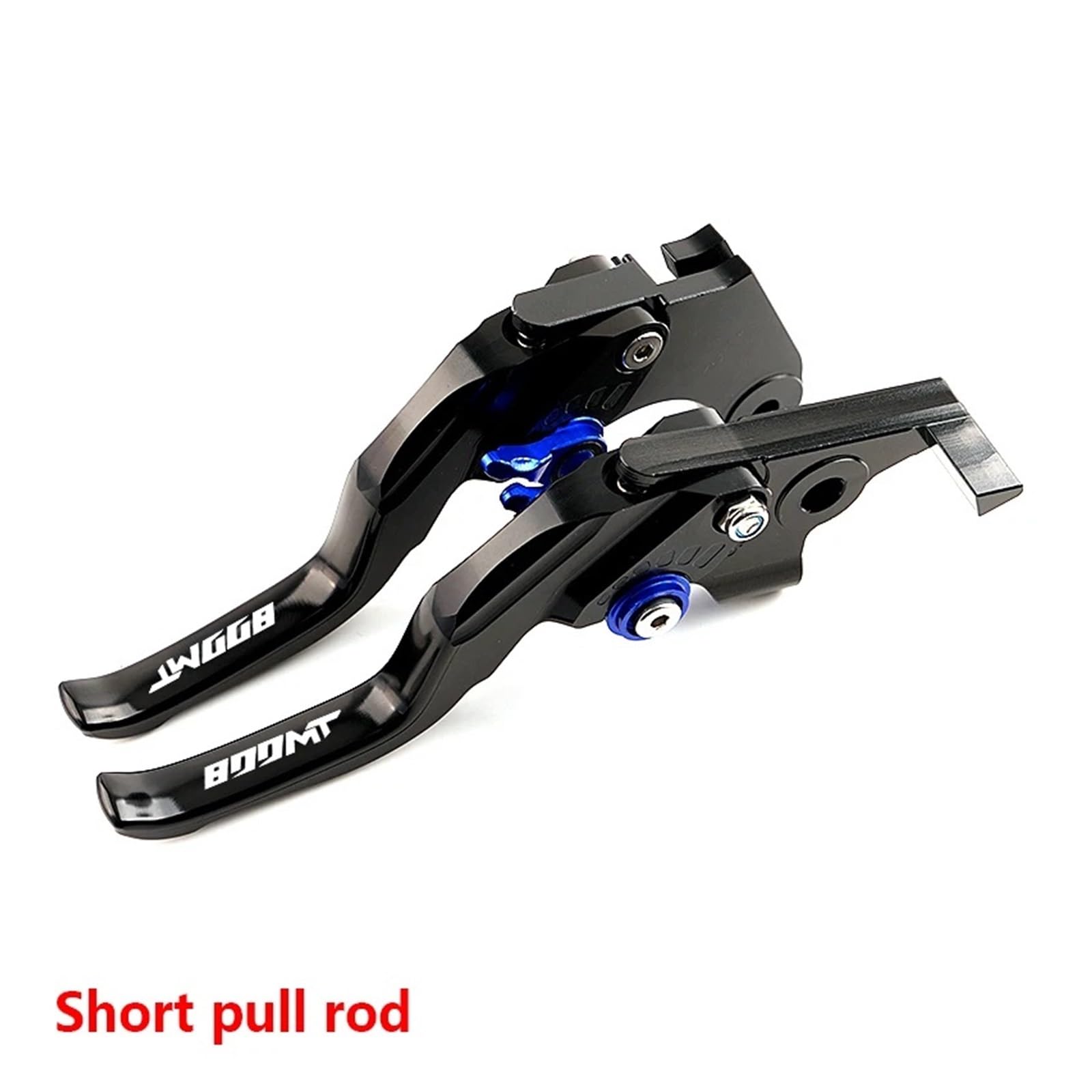 CNC Para 800MT MT800 IBEX 2024+ Motocicleta Manetas De Freno Y Embrague Ajustables ajustables Manetas freno y embrague plegables(Long Green)