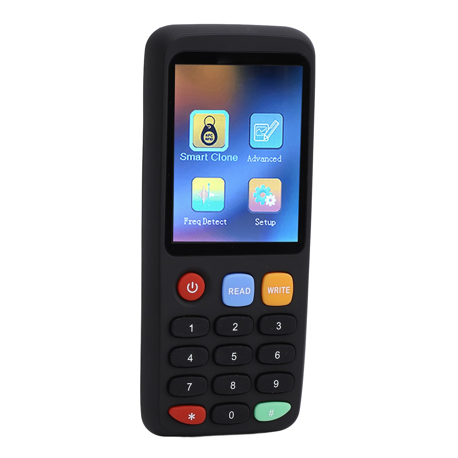 Focket Copiadora de Tarjeta IC, Duplicador de Tarjeta NFC con Software Profesional para el Cifrado de Edición de Descifrado, Admite USB Tipo C 125kHz 13.56MHz para Tarjetas