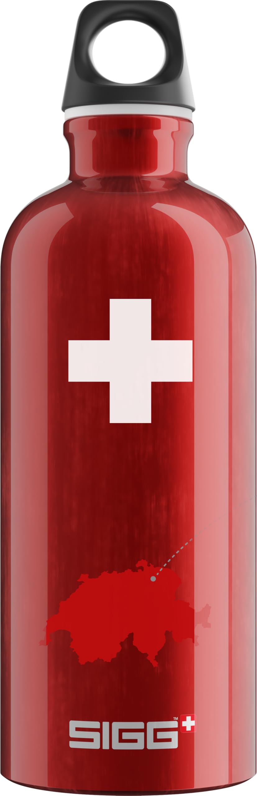 Sigg, Aluminium Water Bottle, Traveller Swiss Country, Climate Neutral Certified, Suitable For Carbonated Beverages