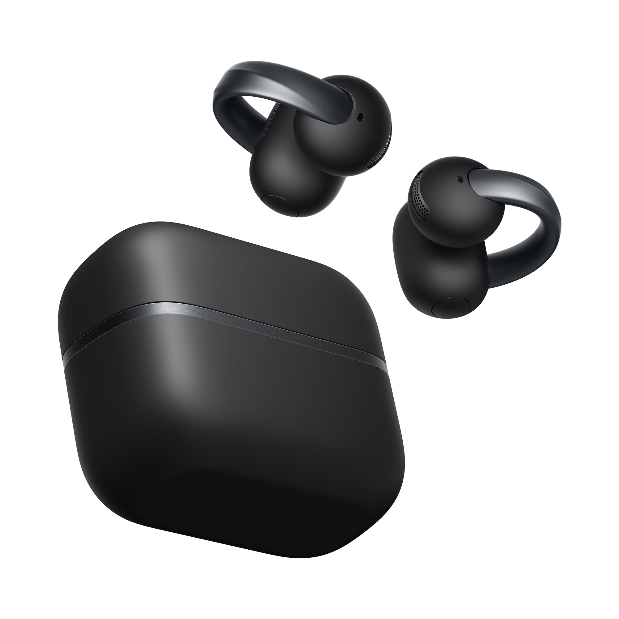 Soundcore Anker AeroClip 2 Open-Ear Clip-On Earbuds for Crystal-Clear Calls | ANKER Thus™ AI Chip, Guinness World Record Call Clarity, Open-Ear Comfort, Power Bass, Hi-Res, 32H Playtime, AI Translation.